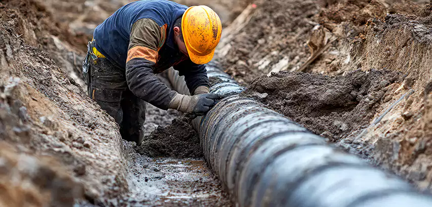 Sewer Replacement in Shirley