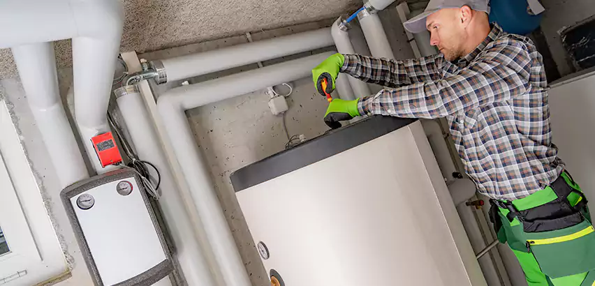 Gas Water Heater Gas Valve Replacement in Shirley