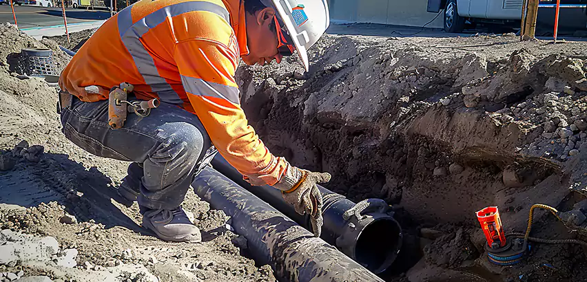 Professional Underground Pipe Repair Services in Shirley, NY.