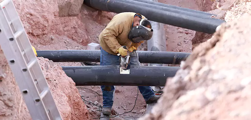 Water Line Replacement in Shirley
